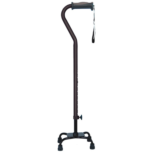 Hugo Ergonomic Quad Cane   -   Small Base