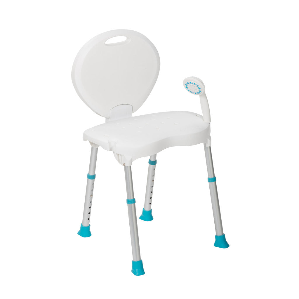 AquaSense Ergonomic Folding Bath Seat
