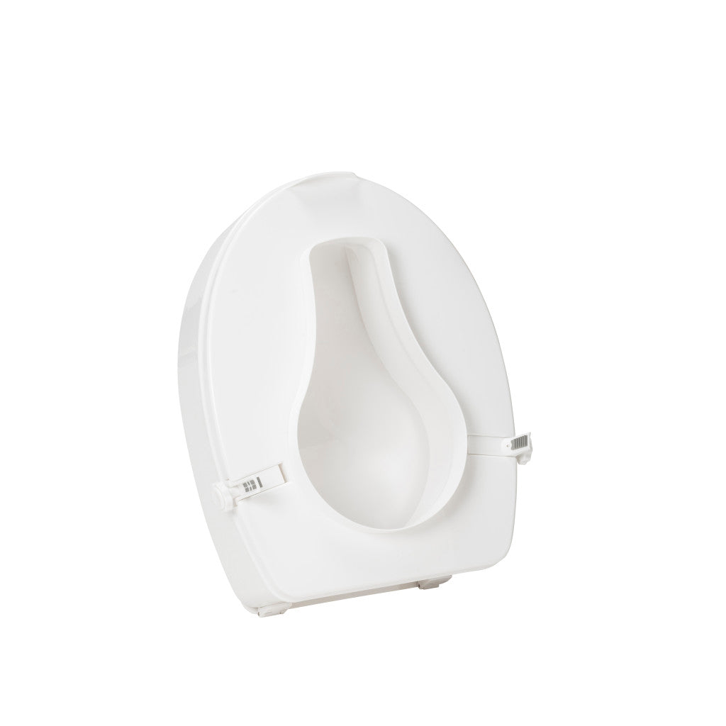 AquaSense 4" Elongated Raised Toilet Seat with Lid – Elongated