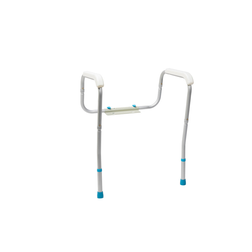 AquaSense Adjustable Toilet Safety Rails, to Floor