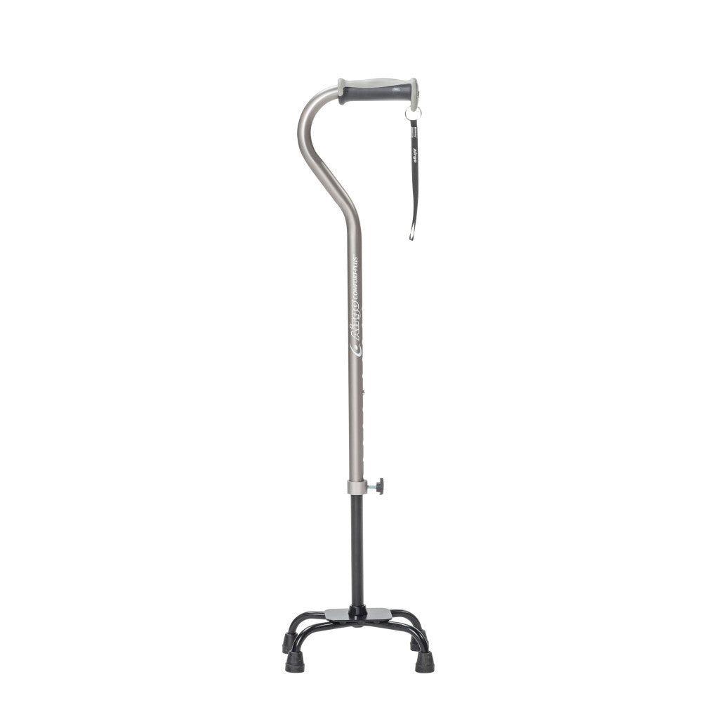 Airgo Comfort-Plus Adjustable Quad Canes, Small Base