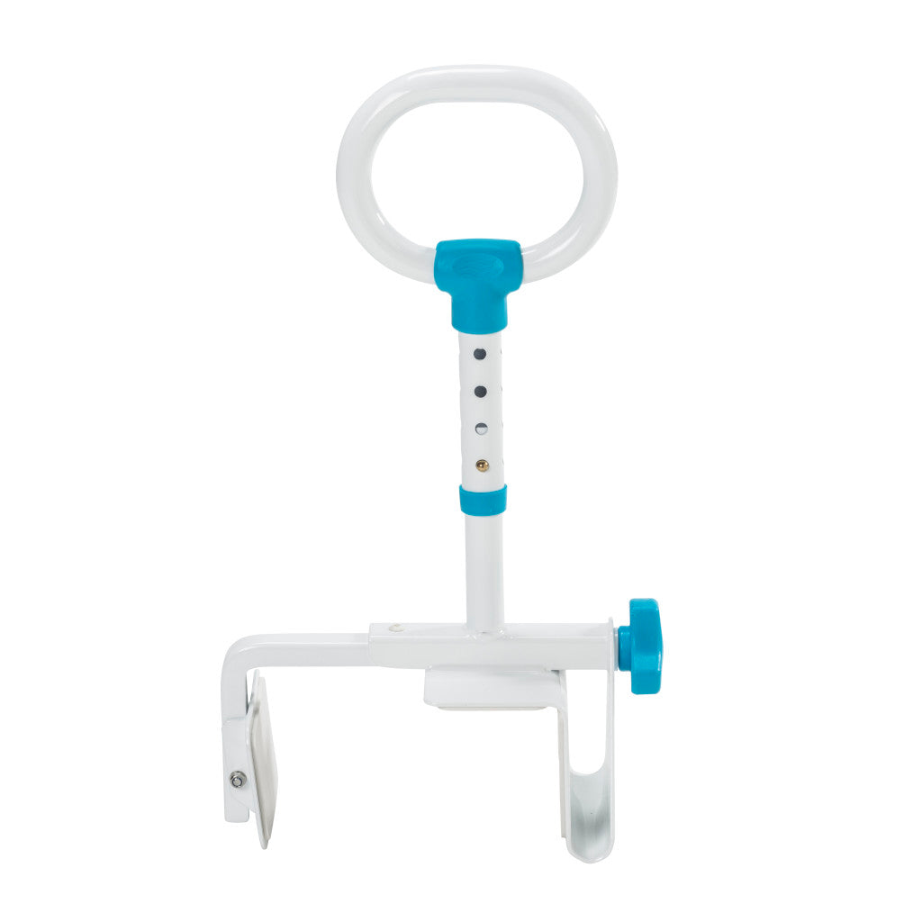 AquaSense Multi-Adjust Bathtub Safety Rail – Stainless Steel, 300 lb Capacity