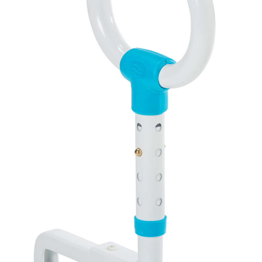 AquaSense Multi-Adjust Bathtub Safety Rail – Stainless Steel, 300 lb Capacity