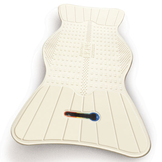 AquaSense Bath Mat, Contoured with Temperature Indicator