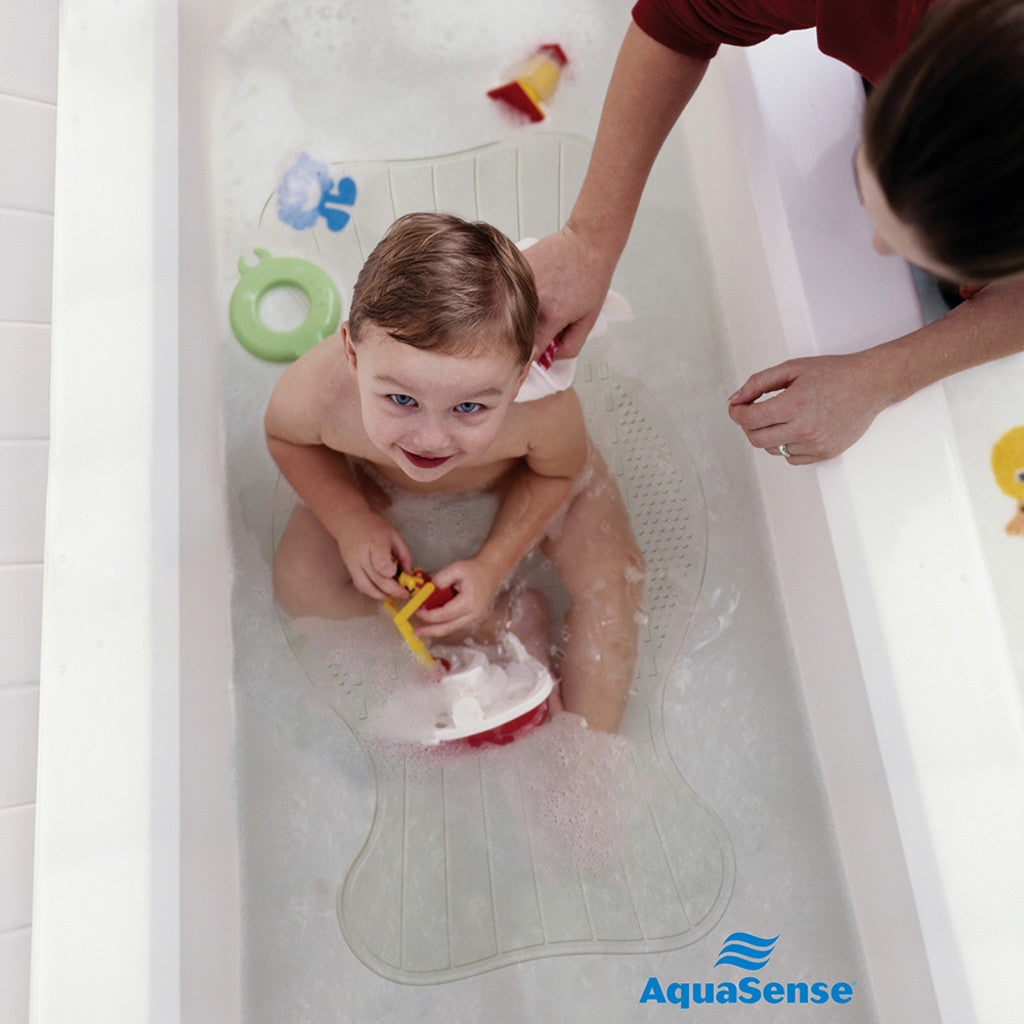 AquaSense Bath Mat, Contoured Regular Size