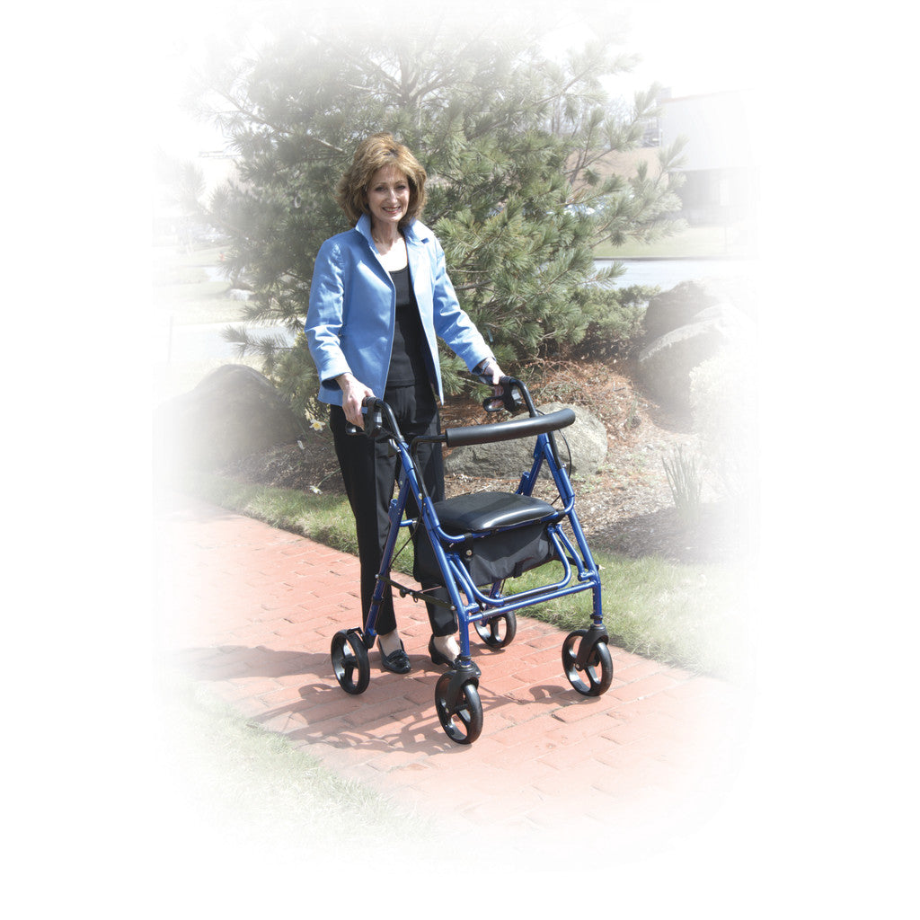 Duet Rollator/Transport Chair, 8" Casters