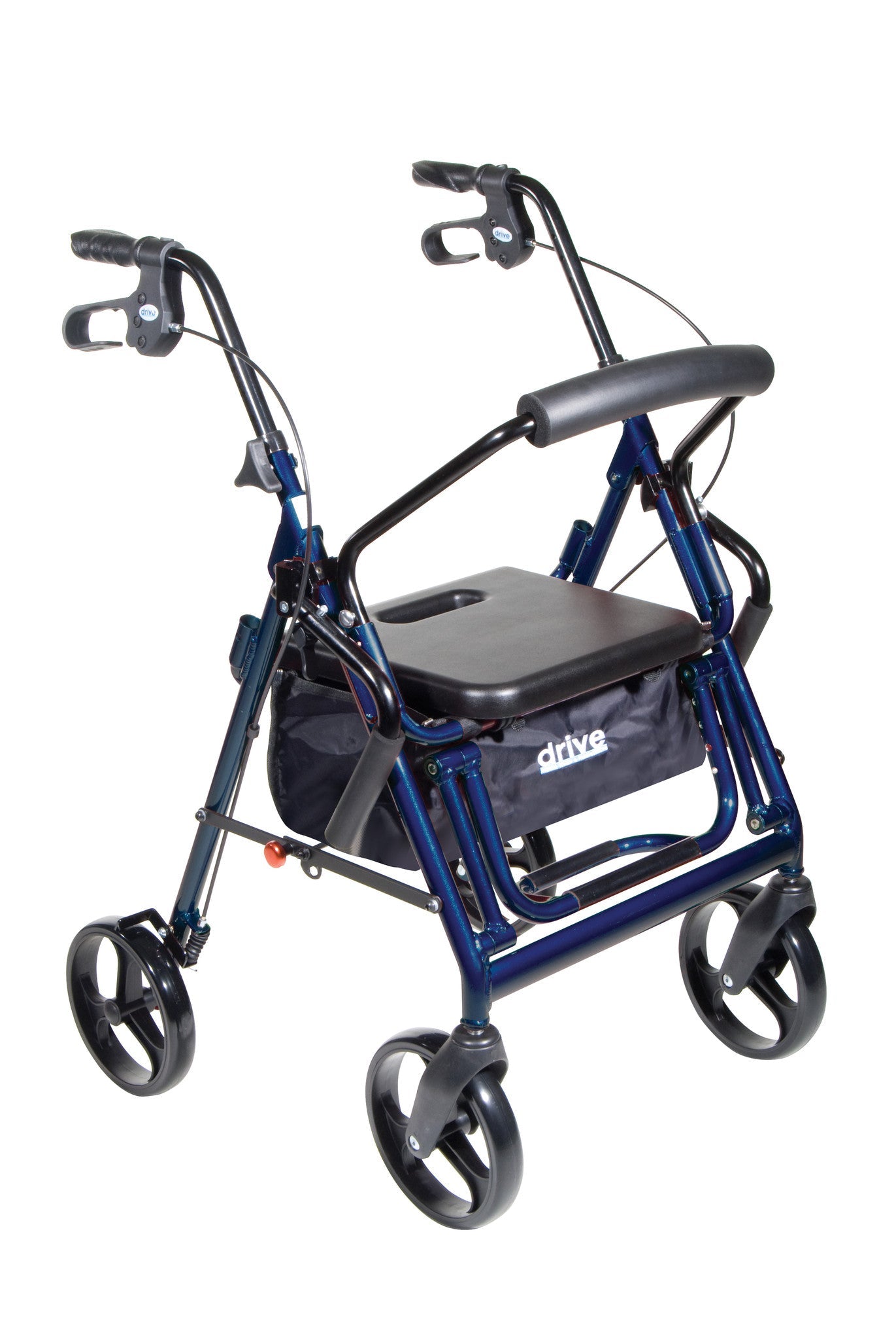 Duet Dual Function Transport Wheelchair Walker Rollator