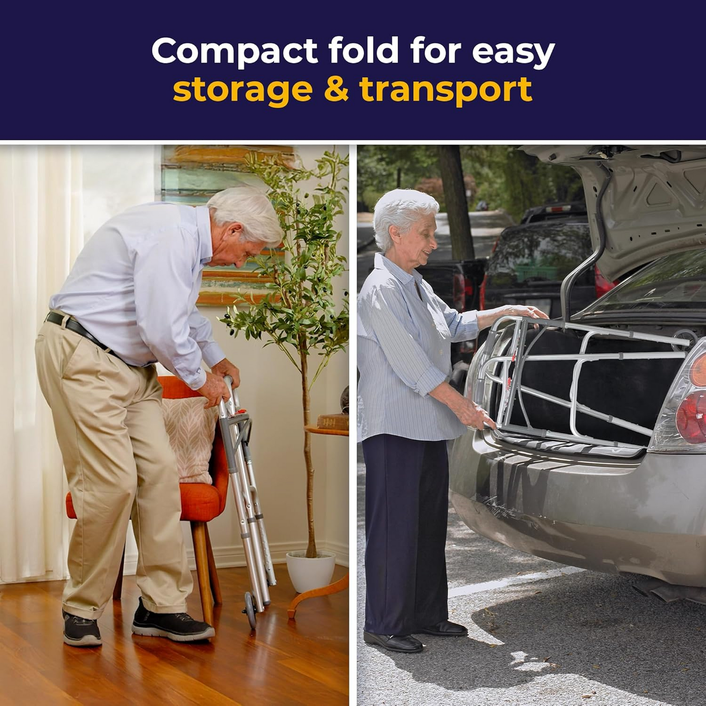Folding Adult  Walker | Rental
