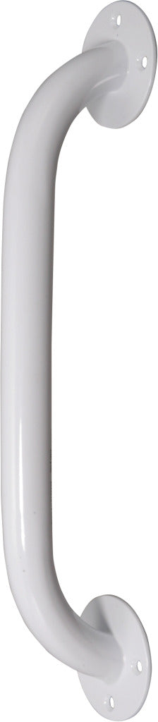 White Powder-Coated Grab Bar