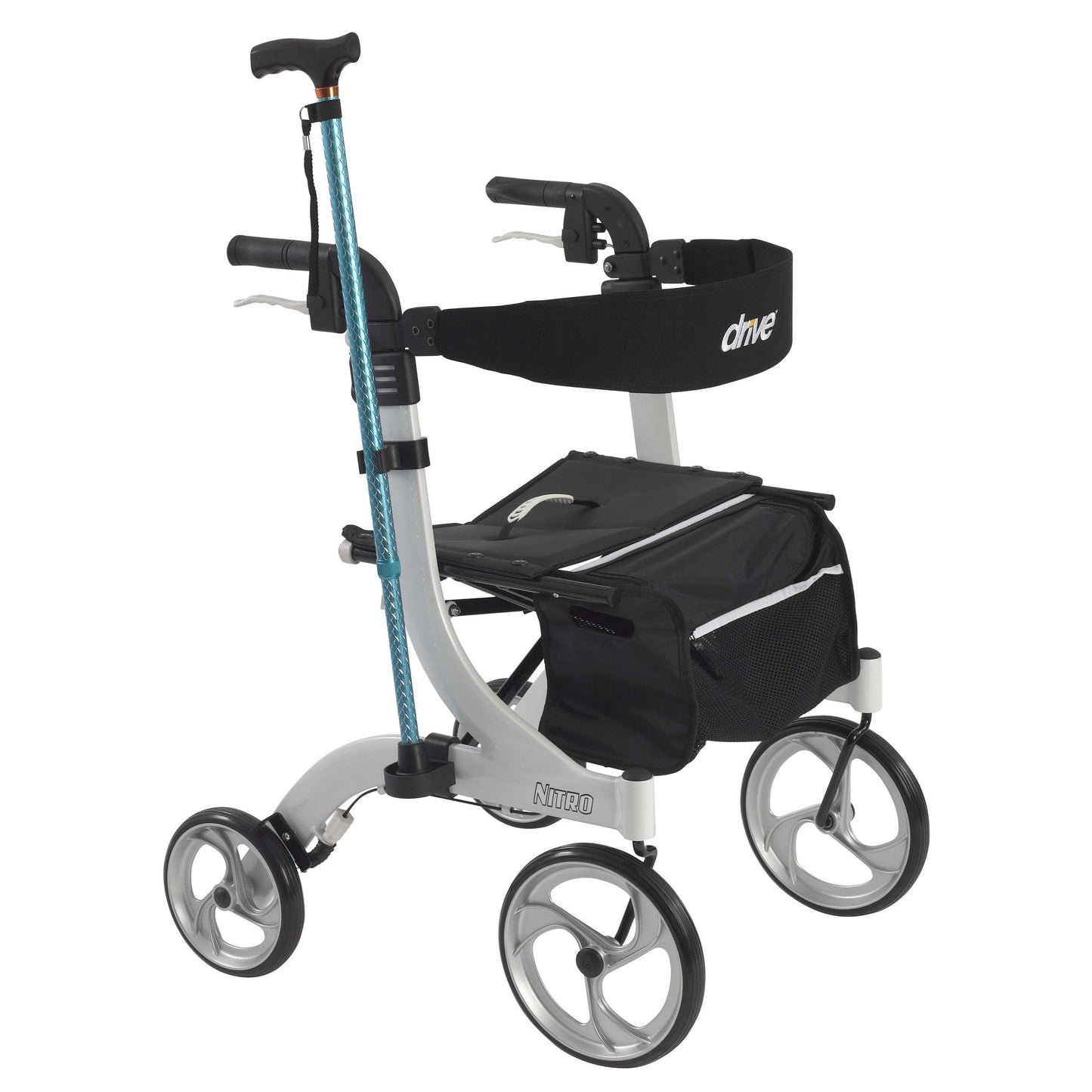 Nitro Rollator Cane Holder