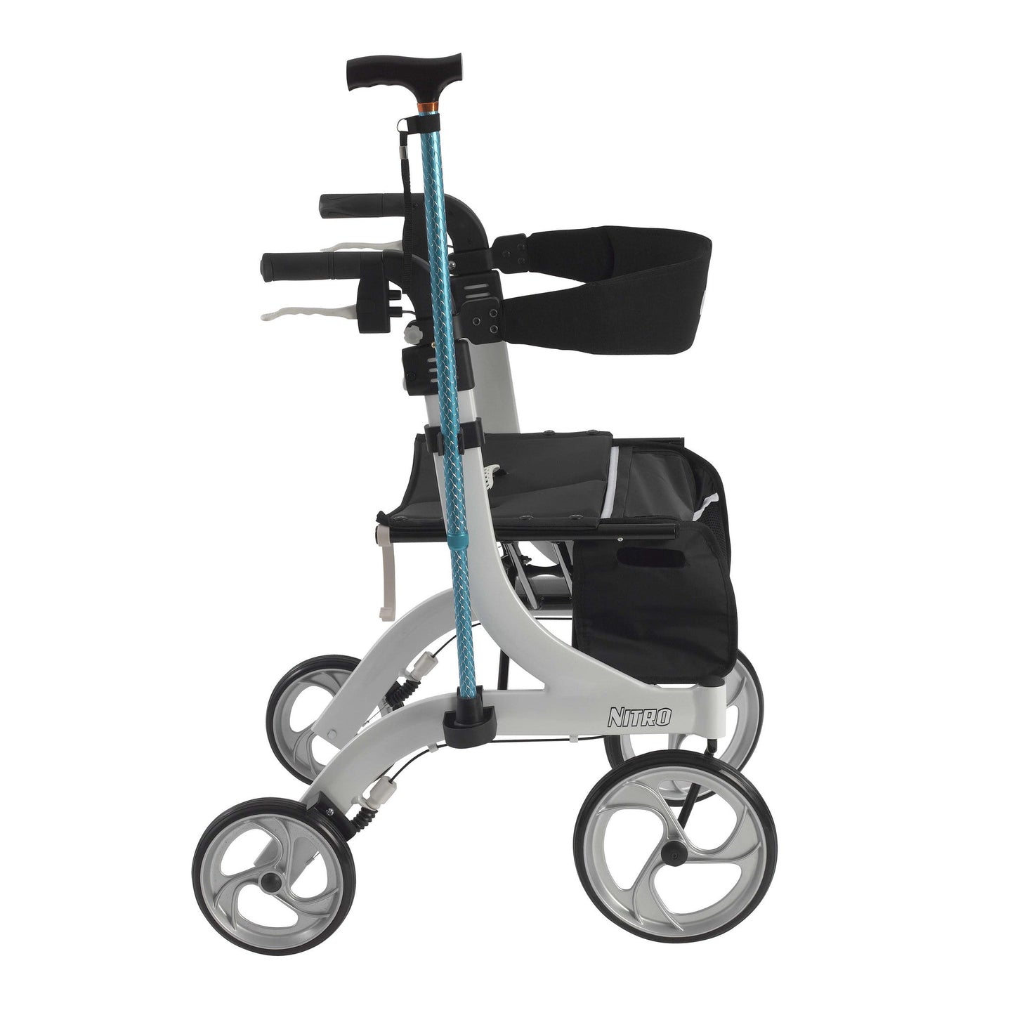 Nitro Rollator Cane Holder