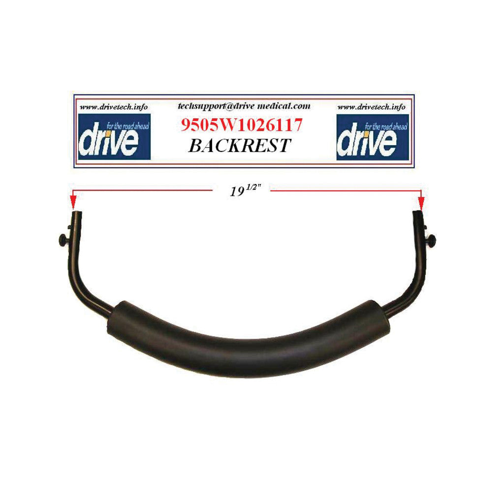 Backrest for Rollators created