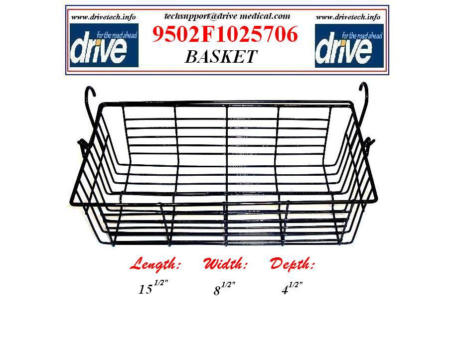Baskets For 4-Wheel Rollators
