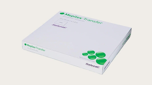 Mepilex Transfer Soft Silicone Exudate Transfer Dressing by Molnlycke