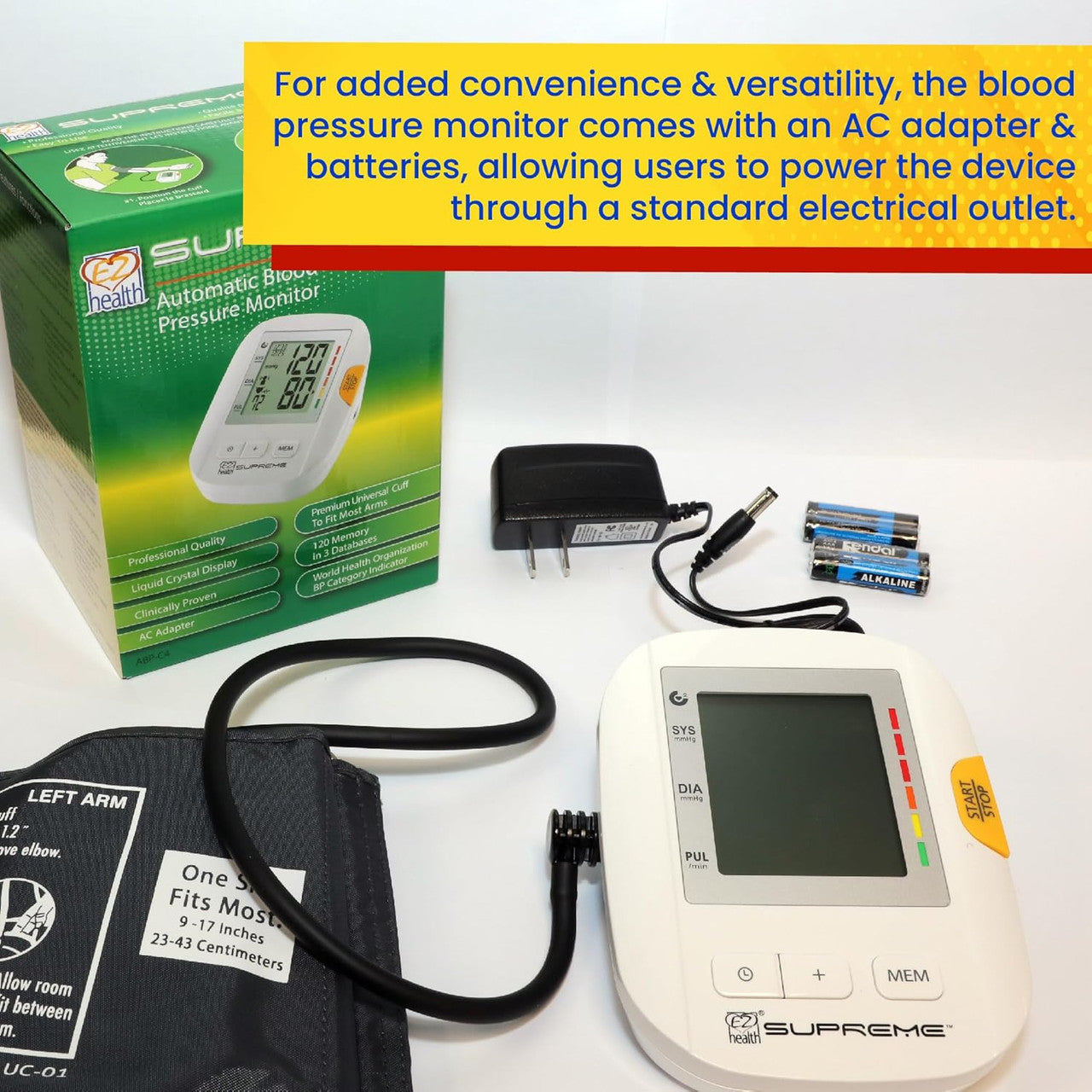 Supreme Automatic Blood Pressure Monitor