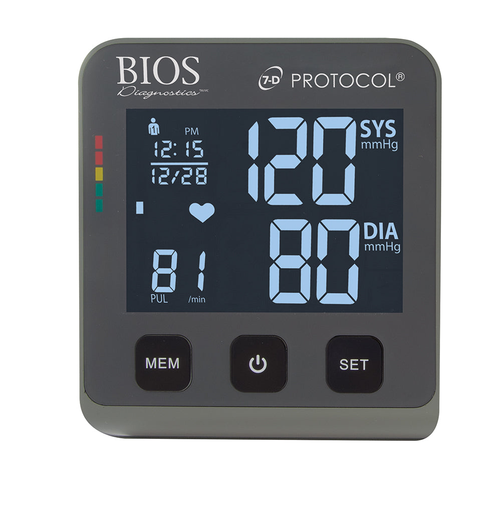 BIOS BD252/BD353 Insight Bluetooth Blood Pressure Monitor with 7-Day Protocol