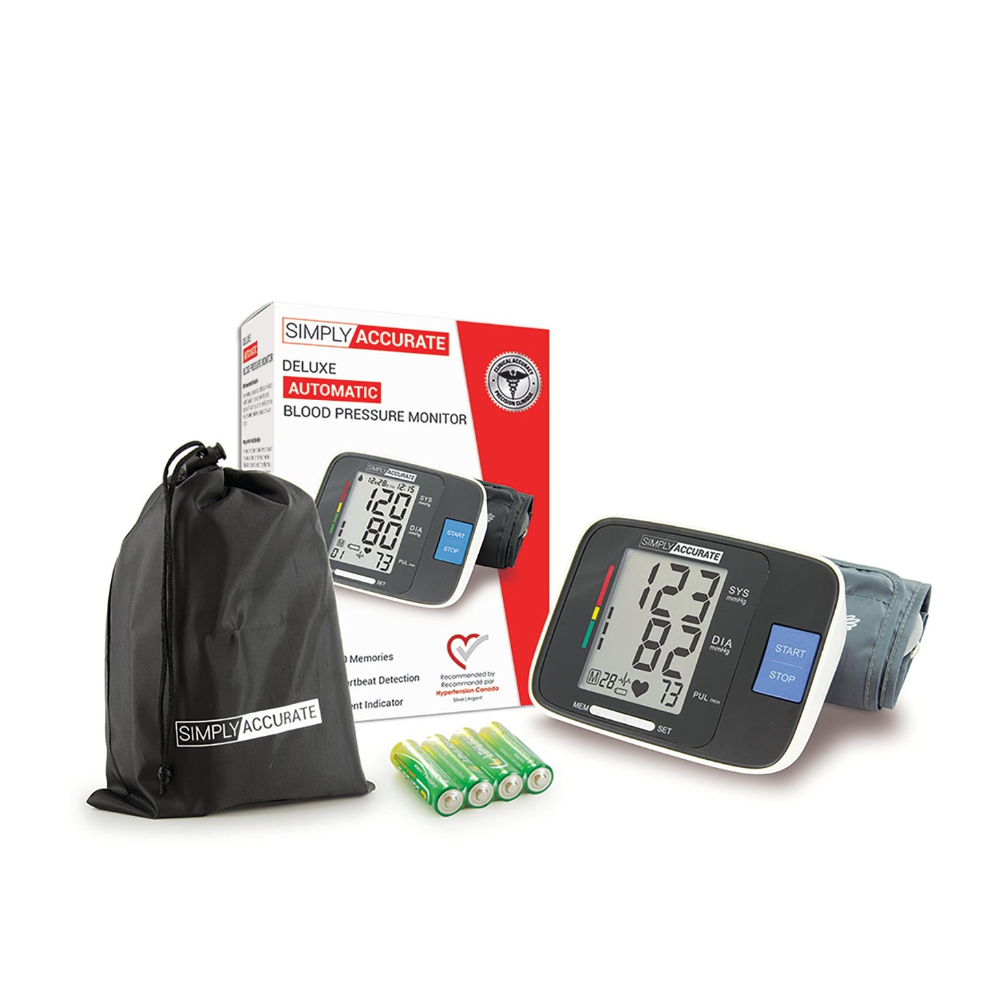 BIOS BD320 Simply Accurate Deluxe Blood Pressure Monitor for 2 Users