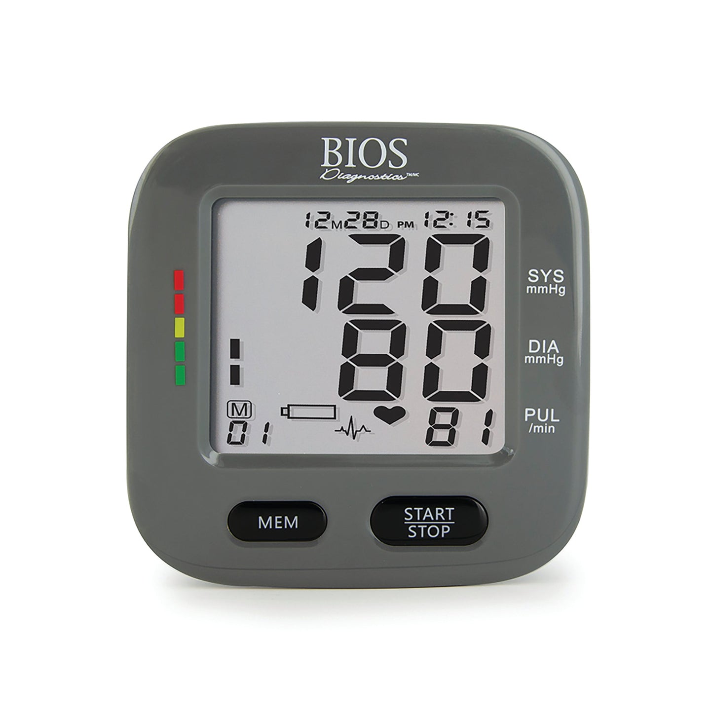 BIOS BD323 Clarity Bluetooth Blood Pressure Monitor with MediLink App