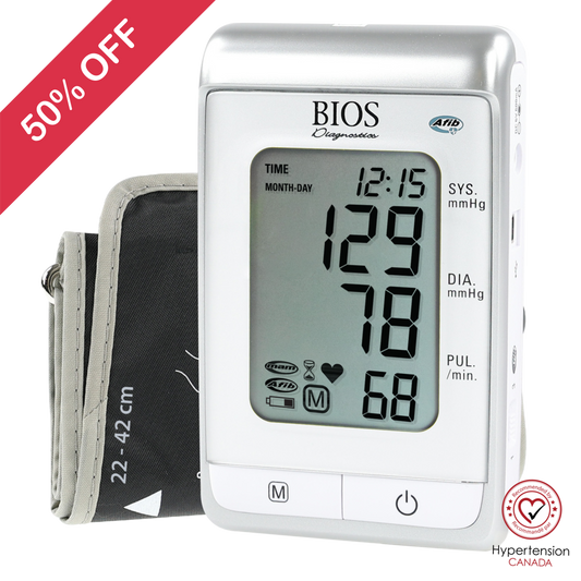 BIOS BD350 Blood Pressure Monitor with AFIB Screening and MAM Technology