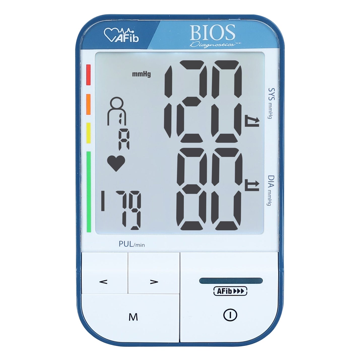 BIOS BD410 Automatic Blood Pressure Monitor with AFIB Screening for 4 Users