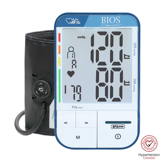BIOS BD410 Automatic Blood Pressure Monitor with AFIB Screening for 4 Users