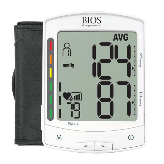 BIOS BD412 Premium Blood Pressure Monitor with Jumbo Display for 4 Users