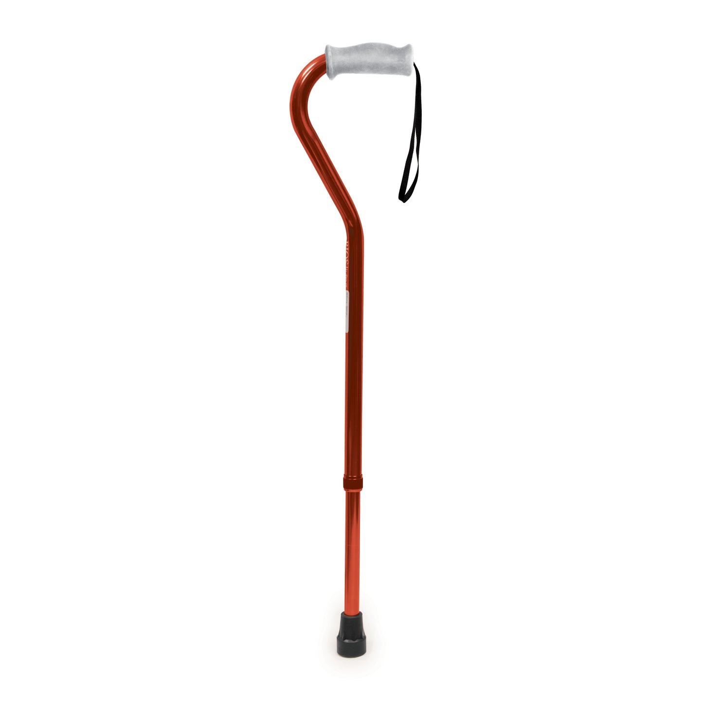 BIOS Living Premium Offset Cane with Ergonomic TPR Handle and Wrist Strap