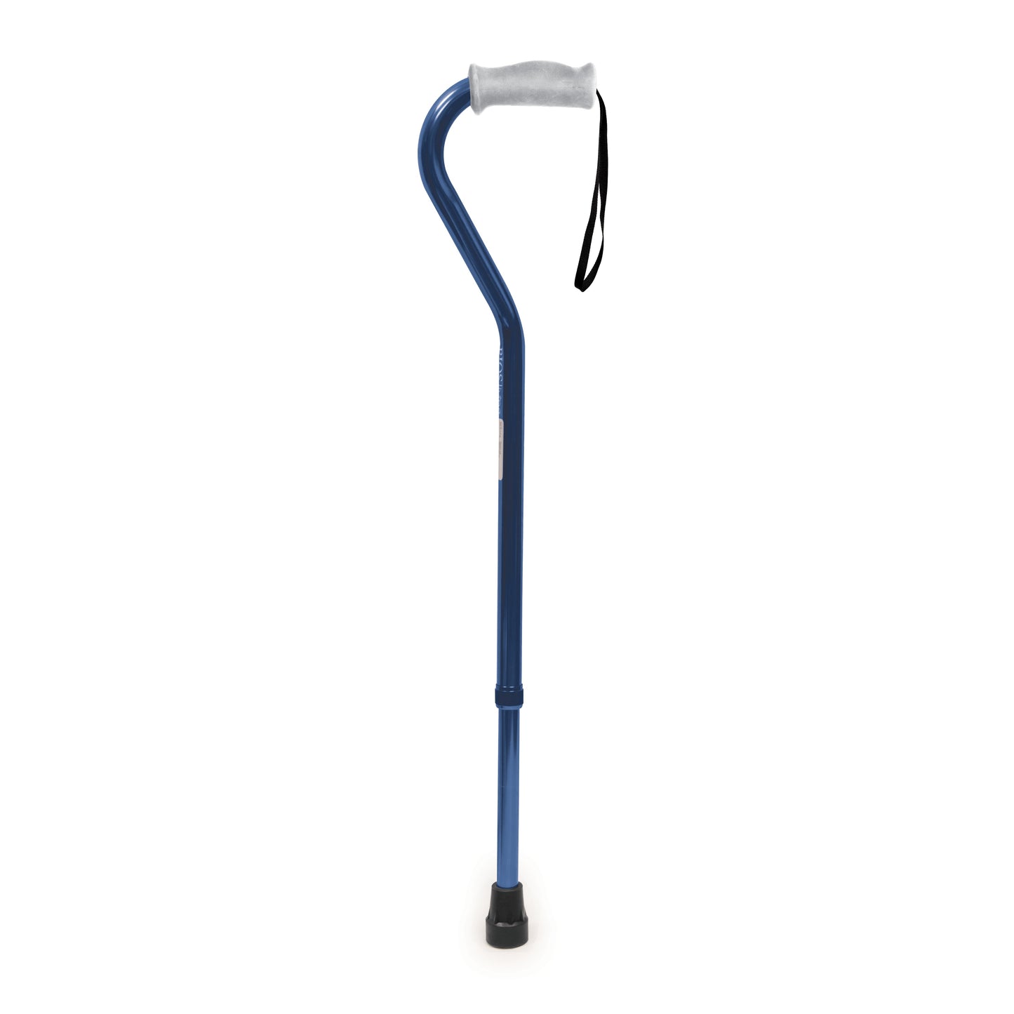 BIOS Living Premium Offset Cane with Ergonomic TPR Handle and Wrist Strap