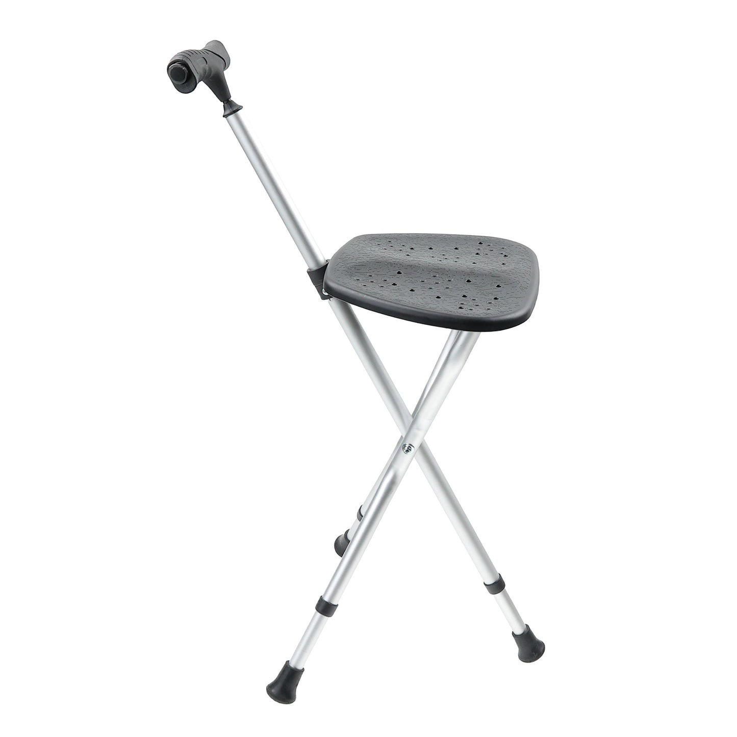 BIOS Living Walking Cane with Built-In Seat and LED Handle Light