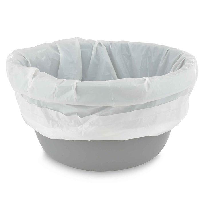 BIOS Living Disposable Commode Liners with Absorbent Crystals – Pack of 12