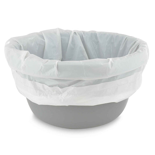 BIOS Living Disposable Commode Liners with Absorbent Crystals – Pack of 12