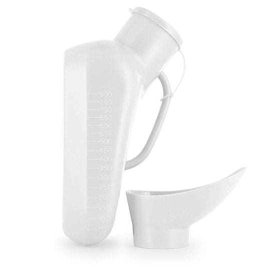 BIOS Living Male Urinal with Female Attachment for Bed-Ridden Patients