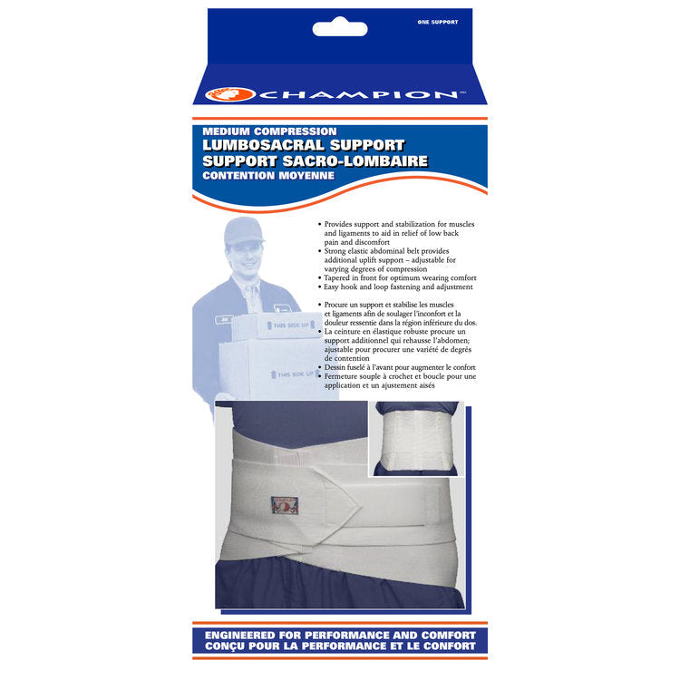 C-1514 / MEDIUM COMPRESSION LUMBOSACRAL SUPPORT