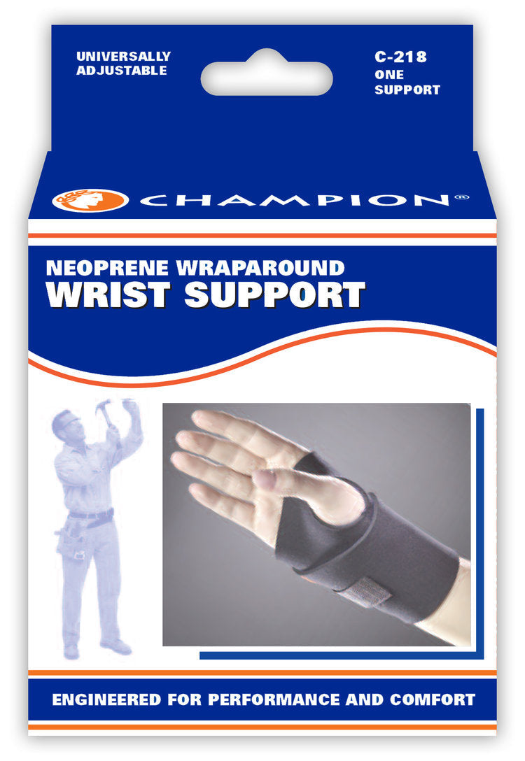 C-218 / NEOPRENE WRAPAROUND WRIST SUPPORT