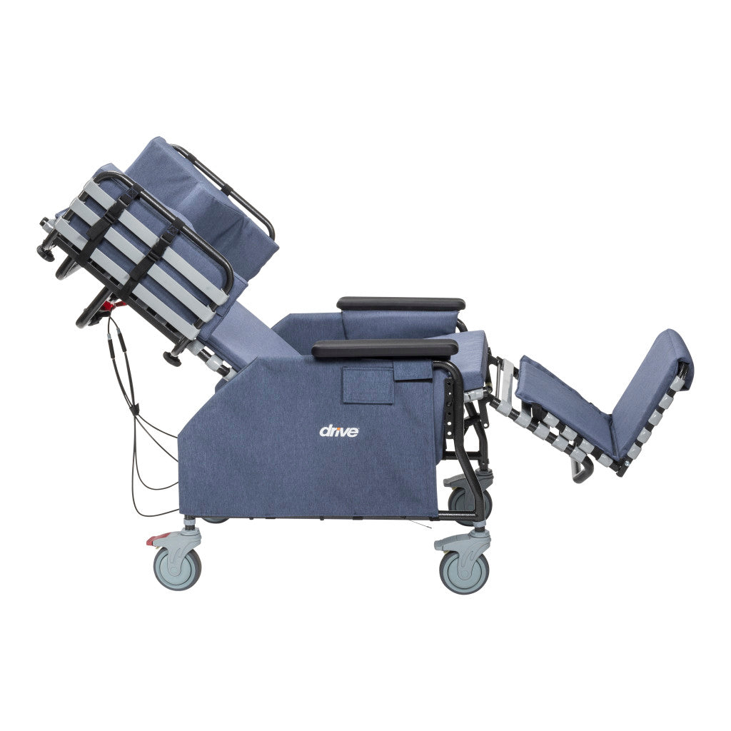 Rose Comfort Max tilt and recline chair with casters
