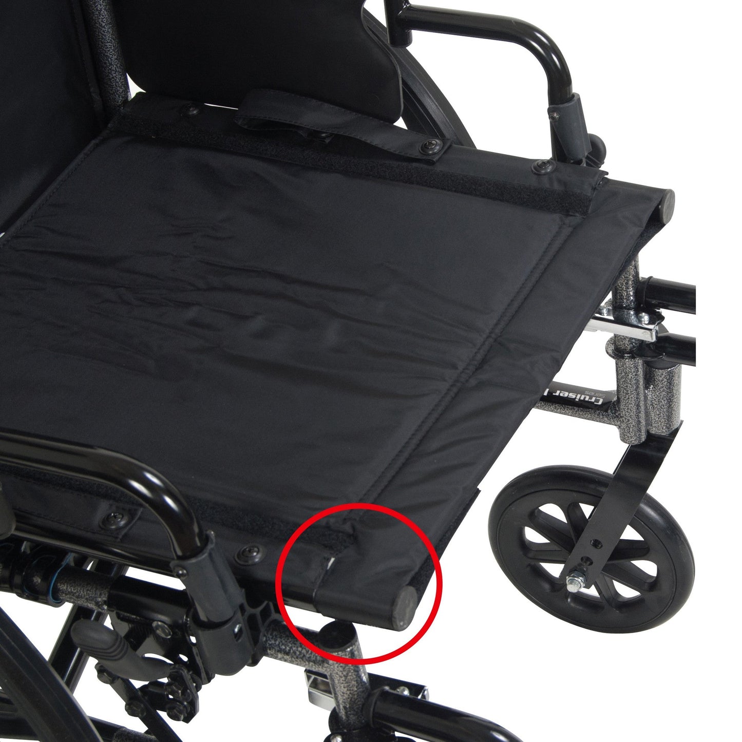 Cruiser X4 Lightweight Dual Axle Wheelchair with Adjustable Detachable Arms, Desk Arms, Swing Away Footrests, 16" Seat