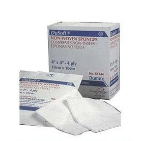 Dusoft Non-Woven Sponge 4In X 8In, 4Ply, Sterile