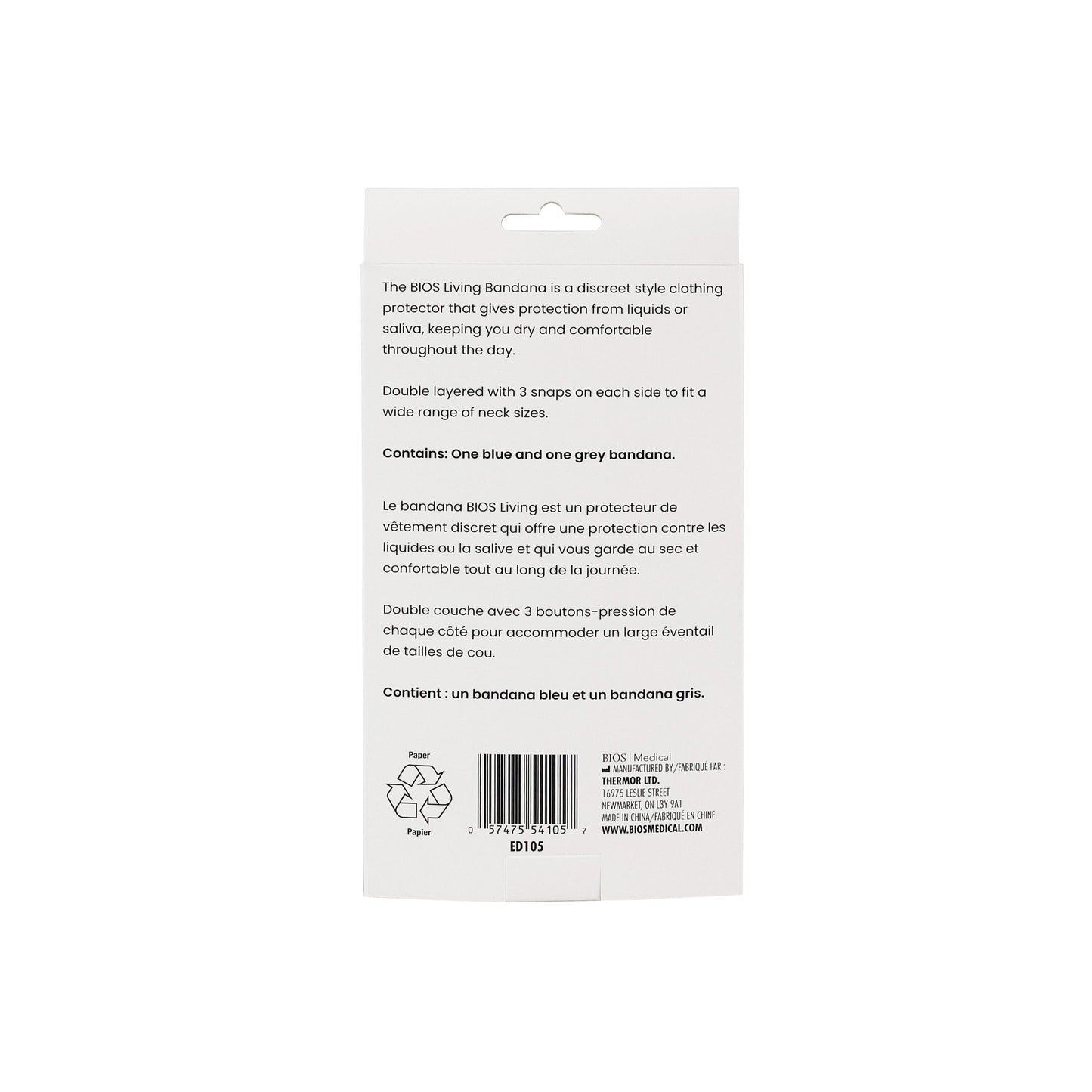 BANDANA CLOTHING PROTECTORS (2 PACK)