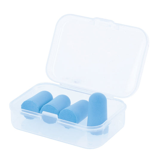 BIOS Living Tapered Foam Ear Plugs with 32dB Noise Reduction and Carrying Case