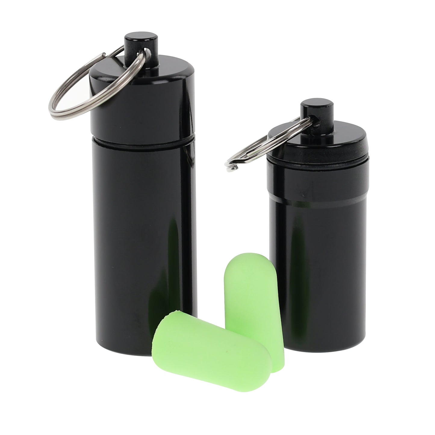 Green Tapered Foam with Keychains