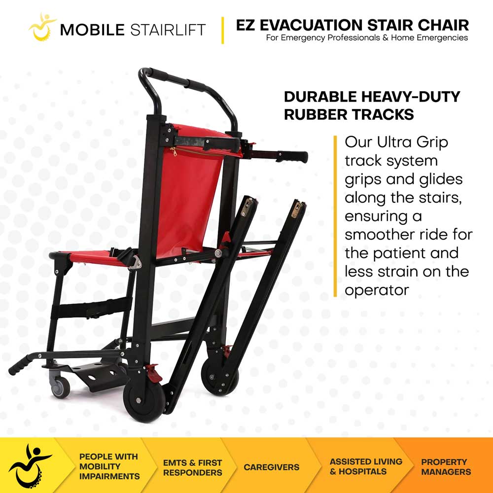 EZ Evacuation Foldable Medical Stair Lift Chair