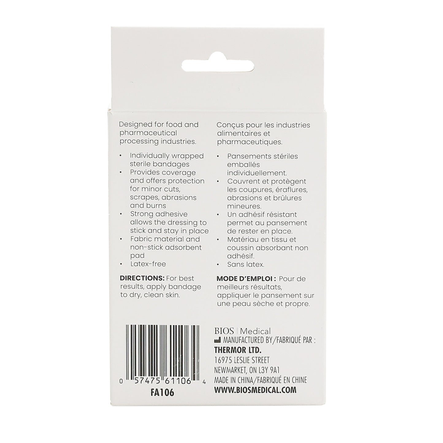 Blue Metal Detectable Fabric Bandages (Pack of 100)