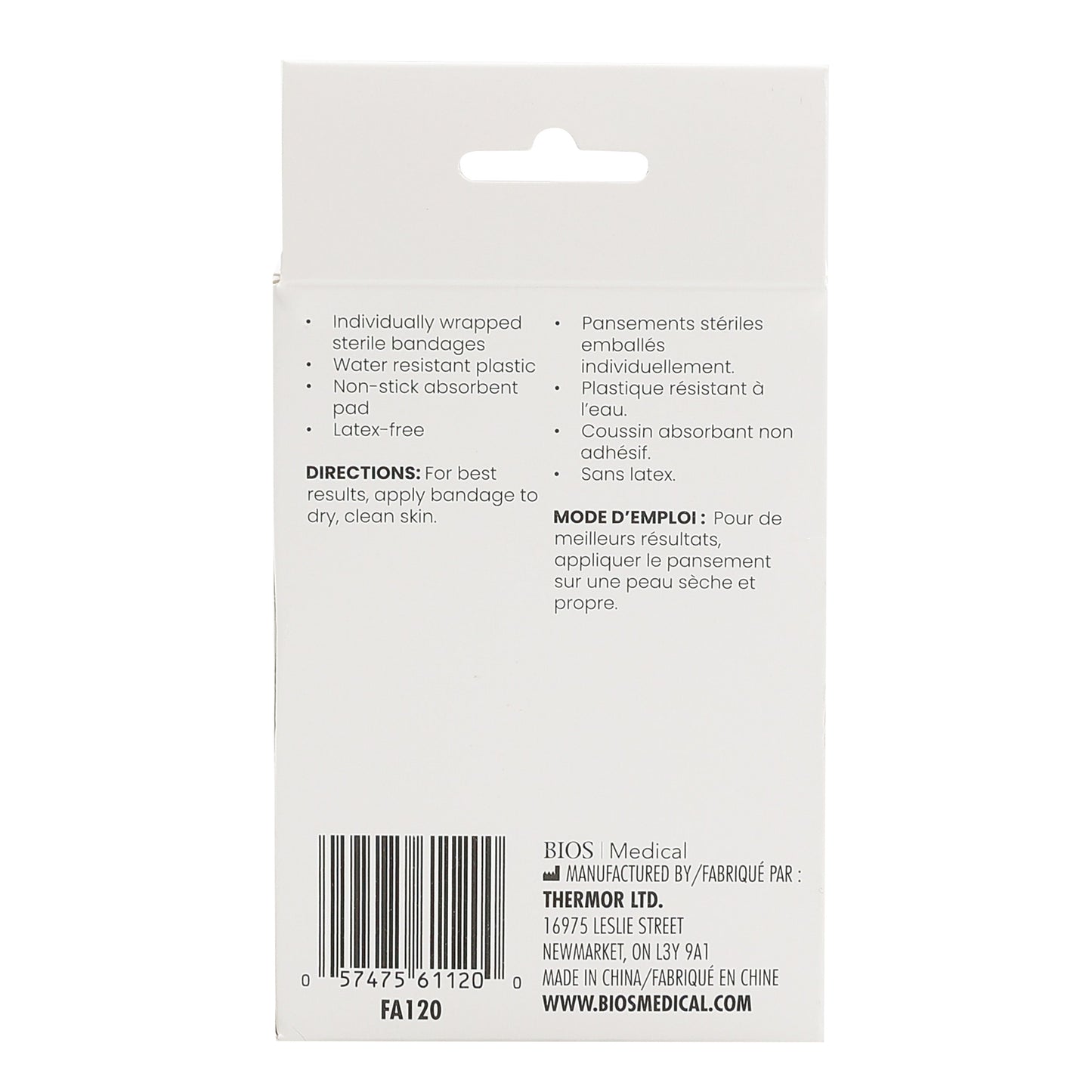 Plastic Bandages (Pack of 100)