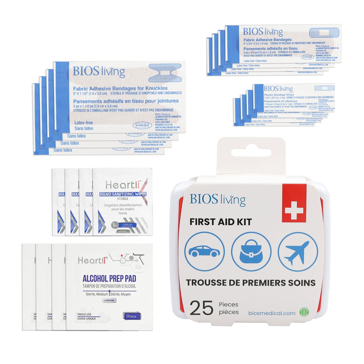 First Aid Kit (25 pieces)