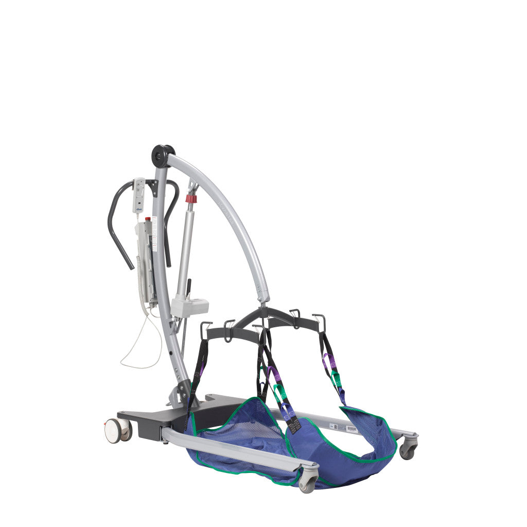 Drive Medical GRAVIS Floor Lift – Power Base, Six-Point Cradle, 600 lb