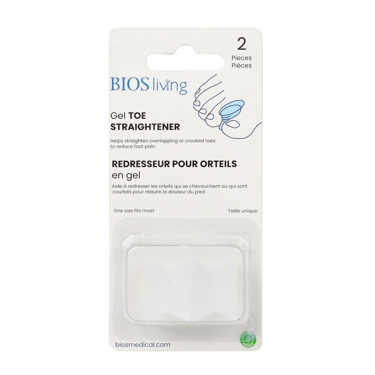 Gel Toe Straightener