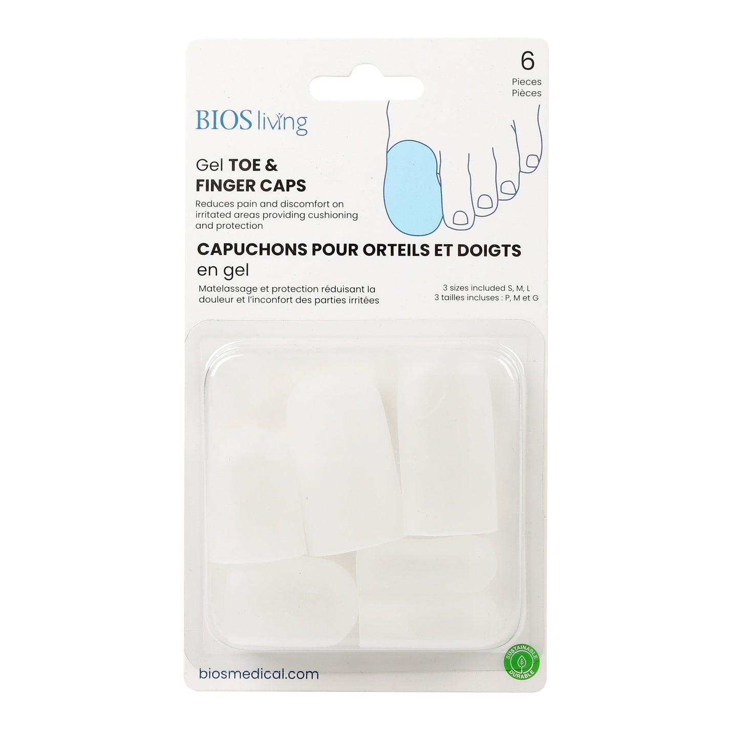 Gel Toe/Finger Caps