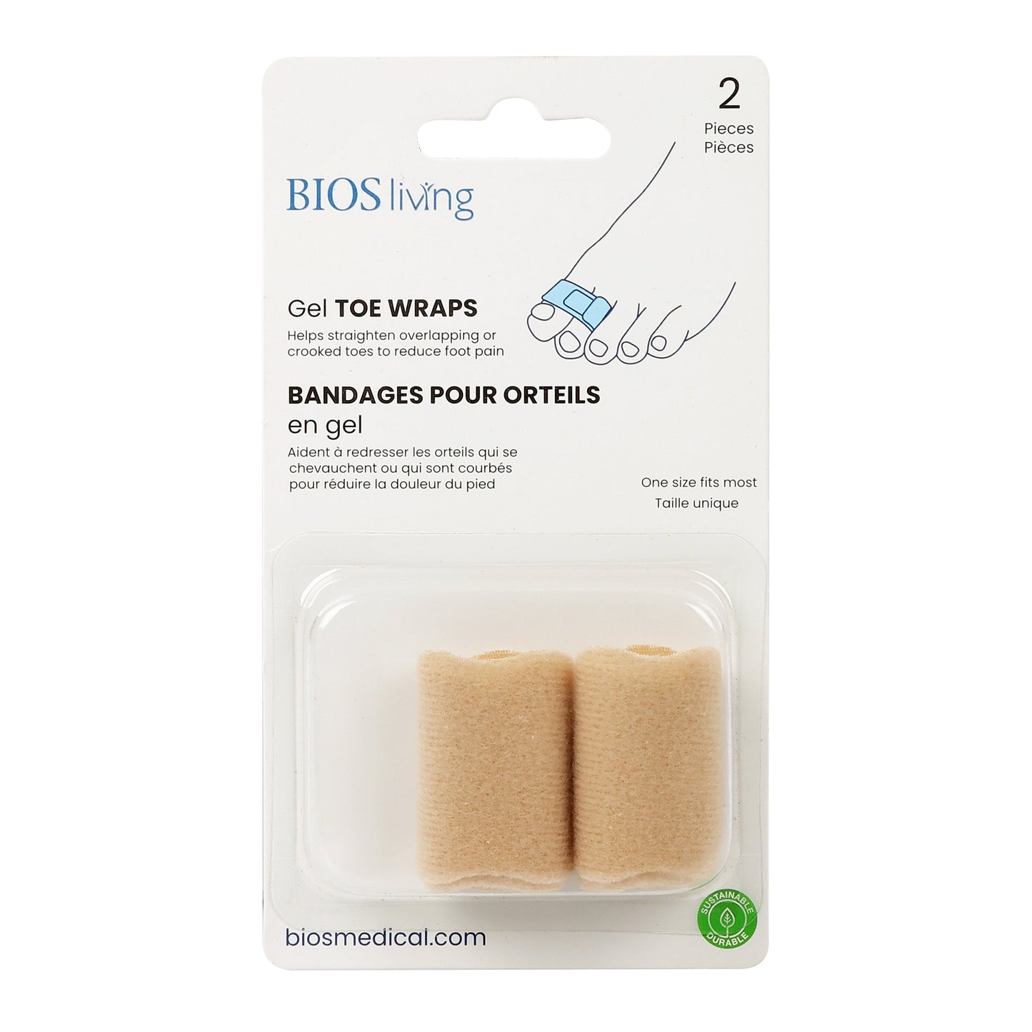 Gel Toe Wraps