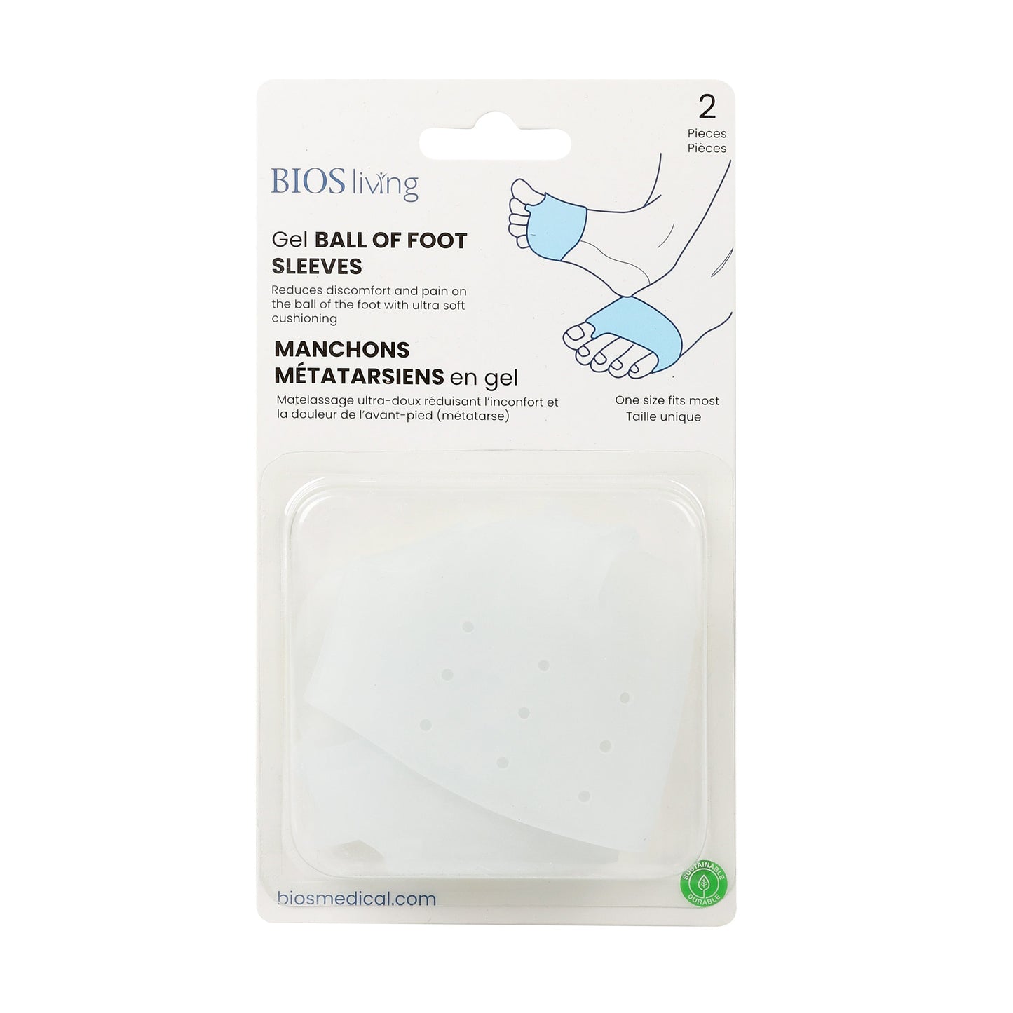 Gel Ball of Foot Sleeves