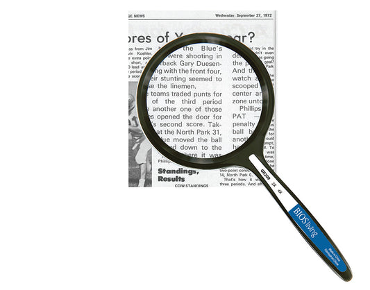 BIOS Living Handheld Magnifier with Bifocal Acrylic Lens